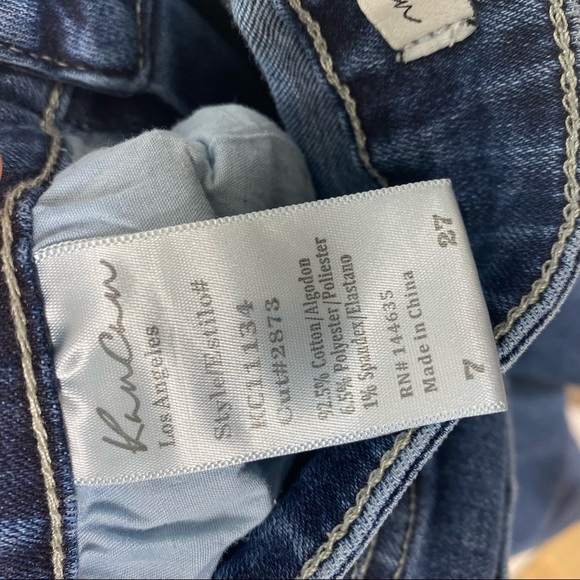 Kancan Estilo Distressed Skinny Jeans 7/27 - Picture 5 of 8